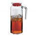 80051 Glass jug with lid 1000ml KÖSEM, Pitchers, teapots, mugs, jar